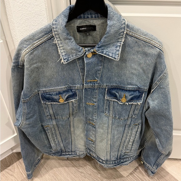 Purple Brand Other - Purple Snow Men's Denim Jacket - Blue